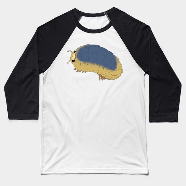 Lemon Blue Isopod Baseball T-Shirt by TwilightSaint